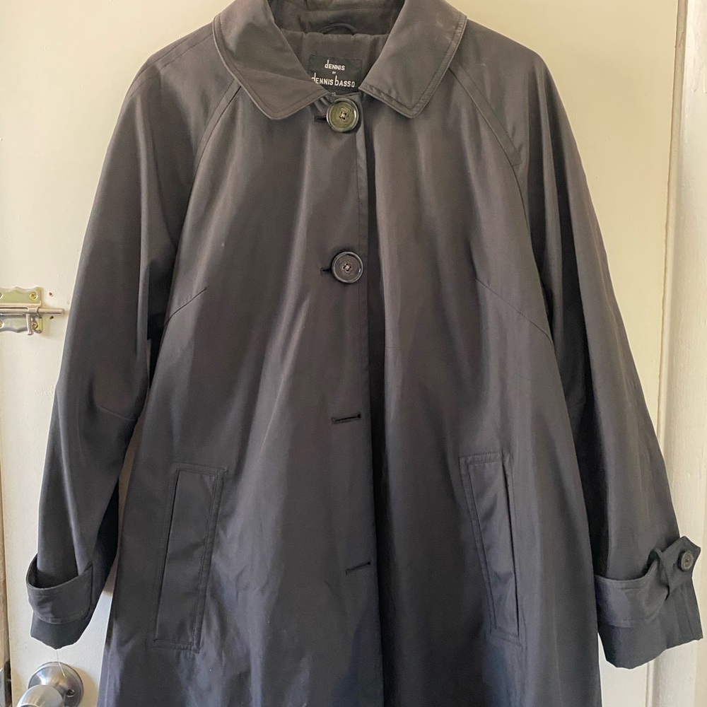 Dennis Basso black Women’s jacket size P-XL